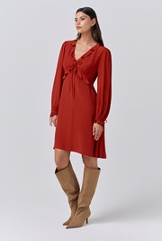 Billie Crepe Short Dress