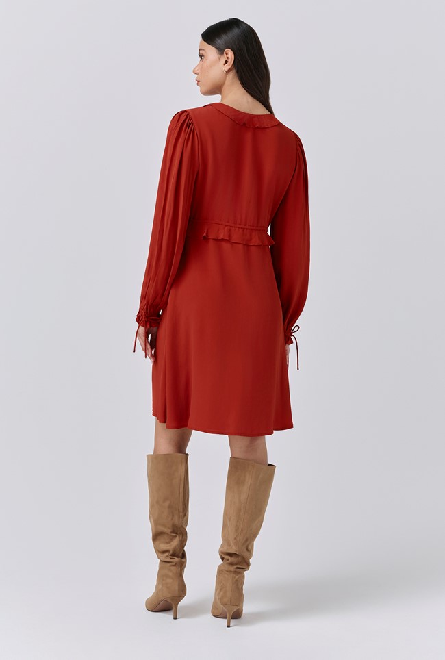 Billie Crepe Short Dress