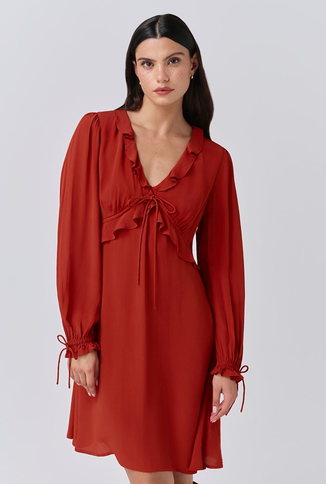 Billie Crepe Short Dress