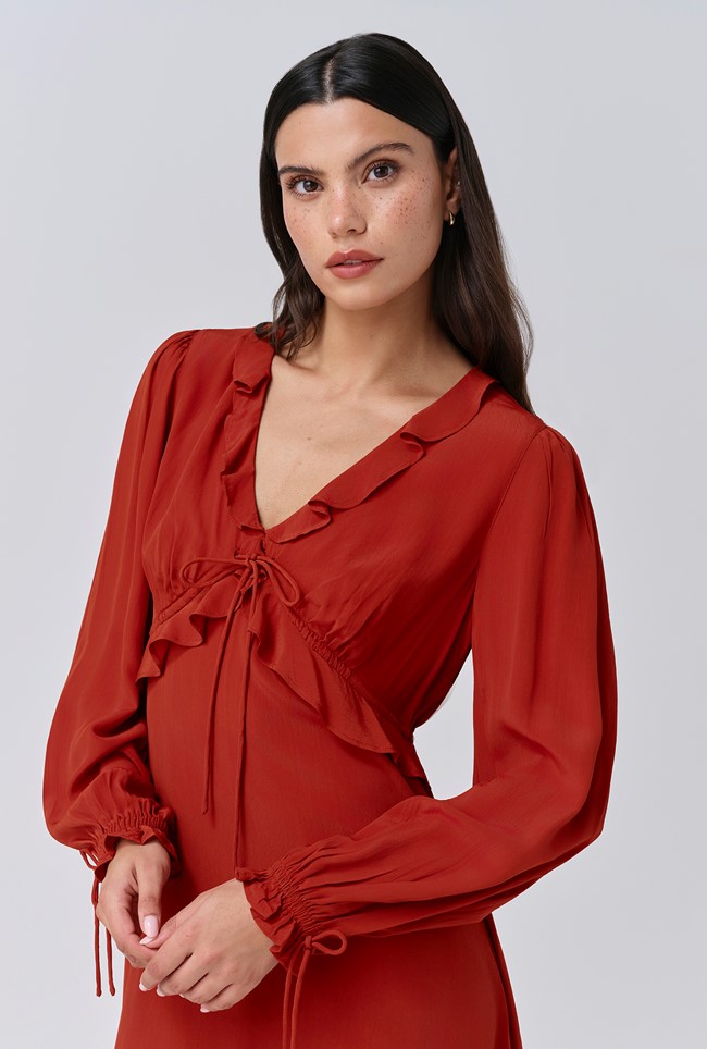 Billie Crepe Short Dress