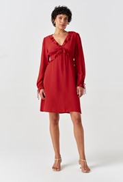 Billie Crepe Short Dress