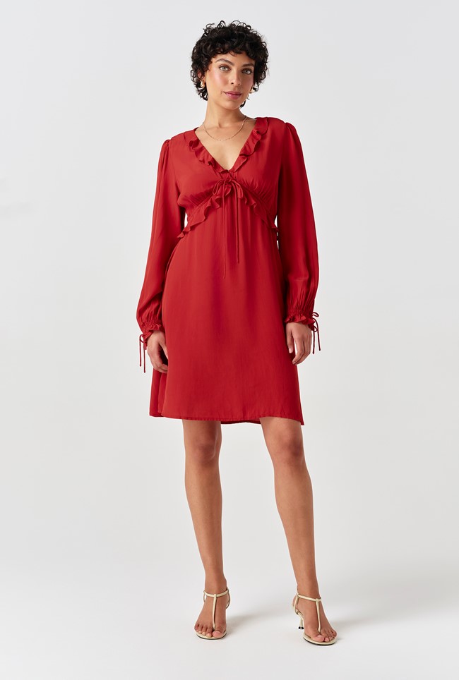 Billie Crepe Short Dress