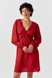 Billie Crepe Short Dress