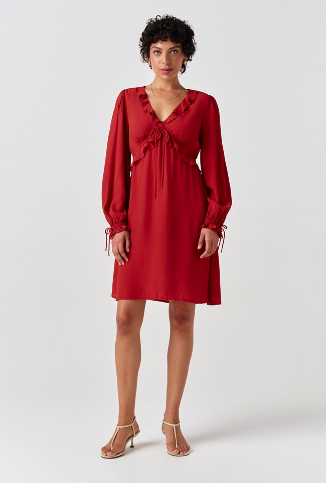 Billie Crepe Short Dress