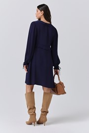 Billie Crepe Short Dress