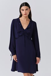 Billie Crepe Short Dress