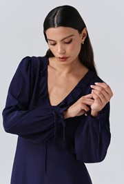 Billie Crepe Short Dress