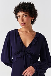 Billie Crepe Short Dress