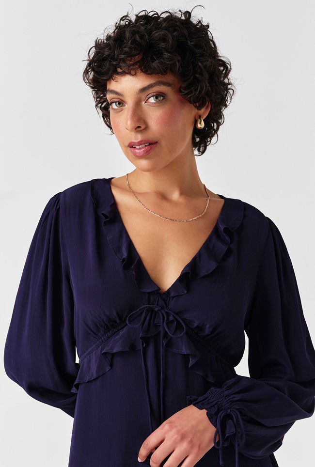 Billie Crepe Short Dress