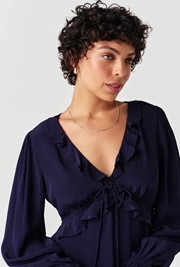 Billie Crepe Short Dress