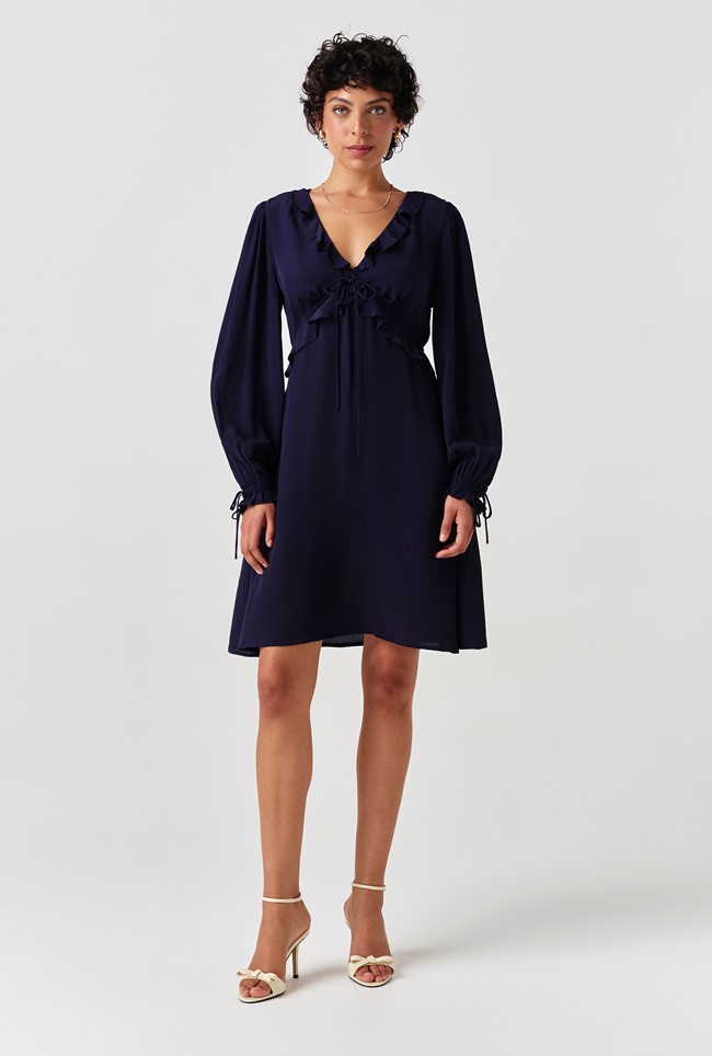 Billie Crepe Short Dress