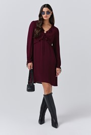 Billie Crepe Short Dress