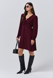 Billie Crepe Short Dress