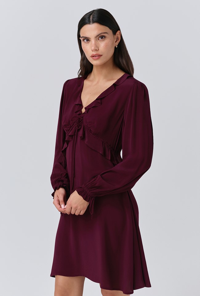 Billie Crepe Short Dress
