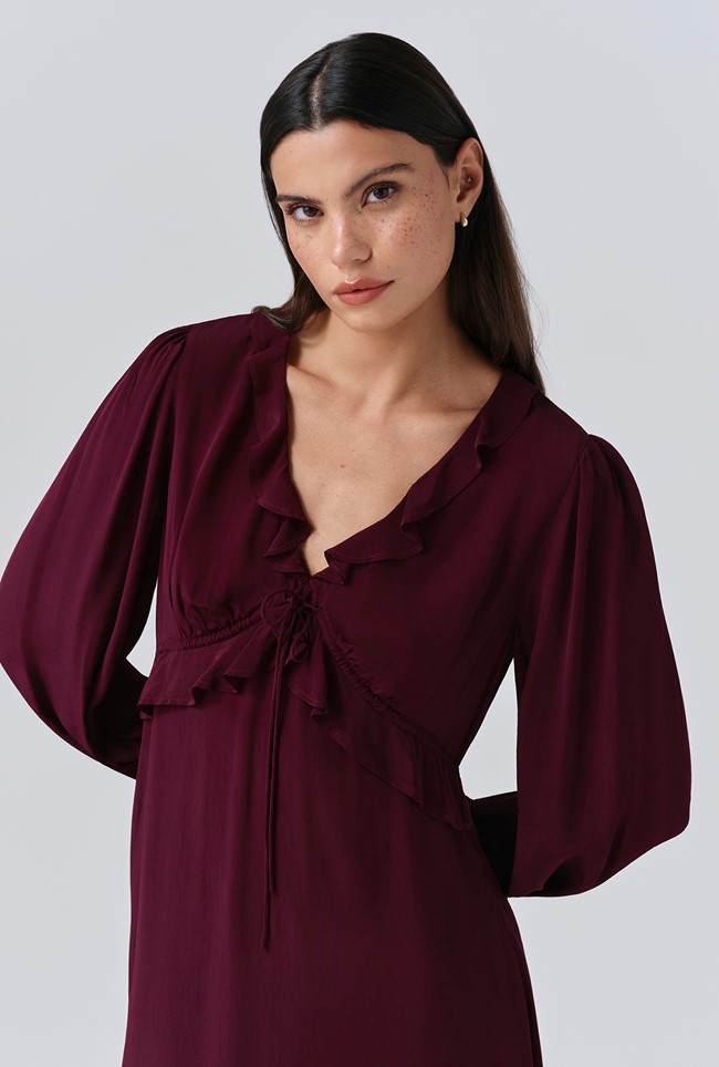 Billie Crepe Short Dress