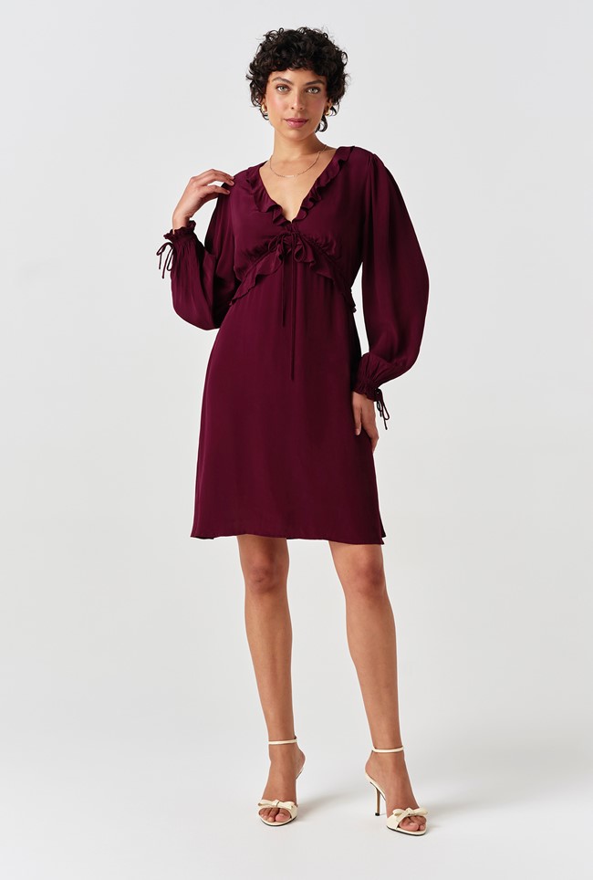 Billie Crepe Short Dress