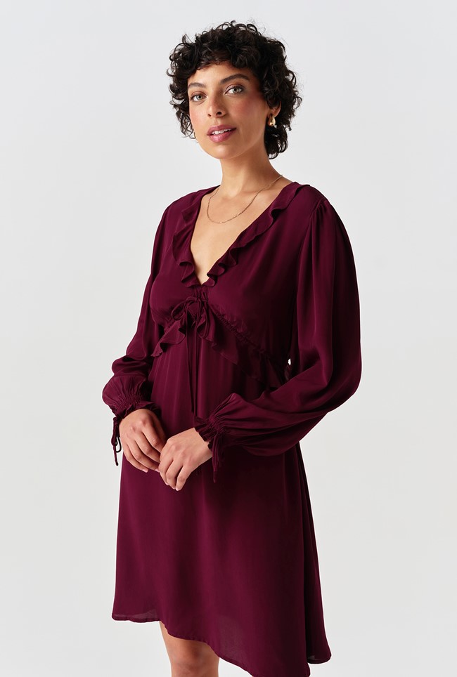 Billie Crepe Short Dress