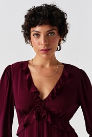 Billie Crepe Short Dress