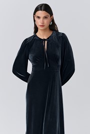 Elenanor Velvet Midi Dress