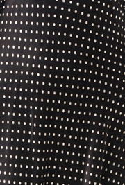 Fiona Satin Polka Dot Midi Dress