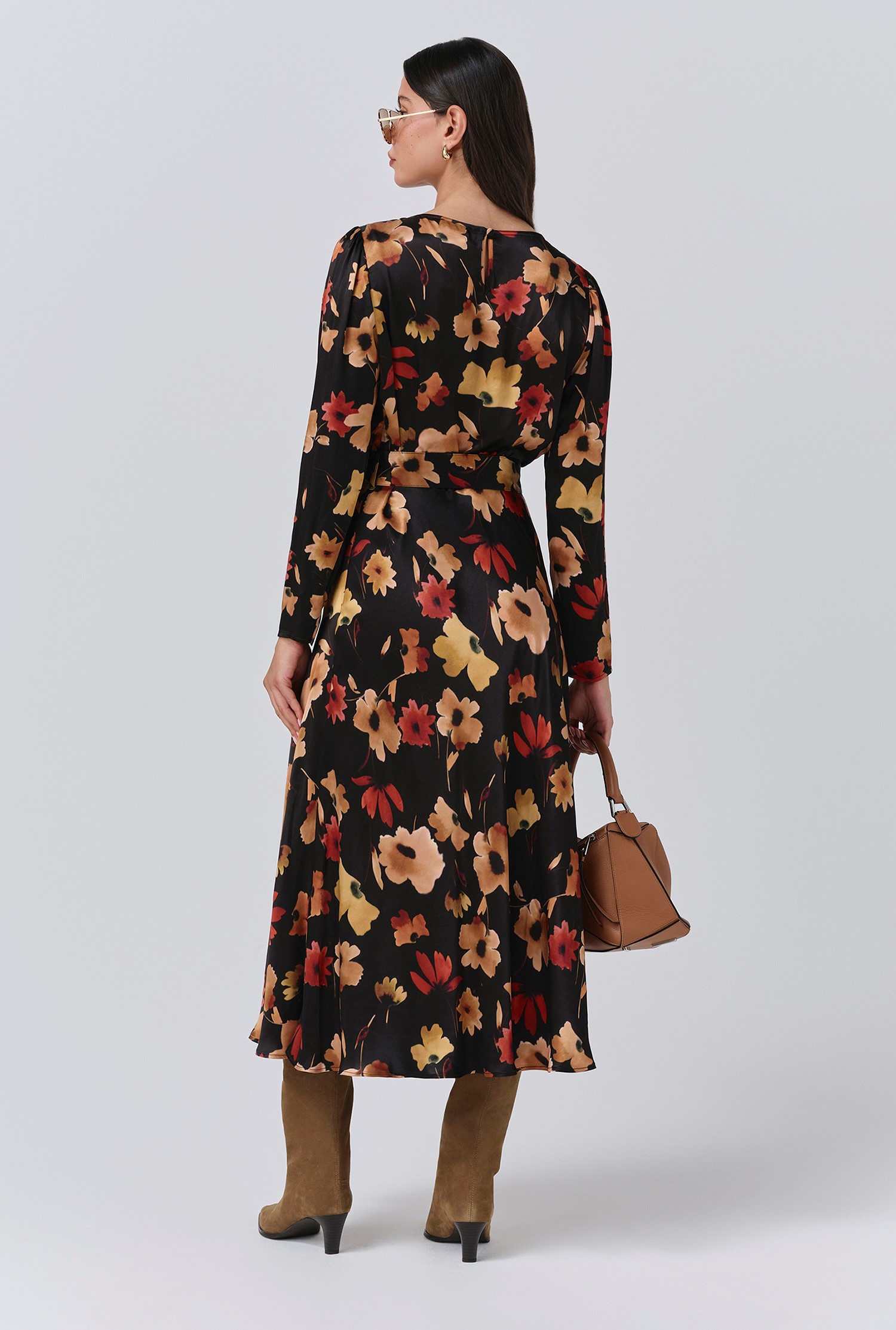 Elavita - Sophia - Elegant floral midi dress