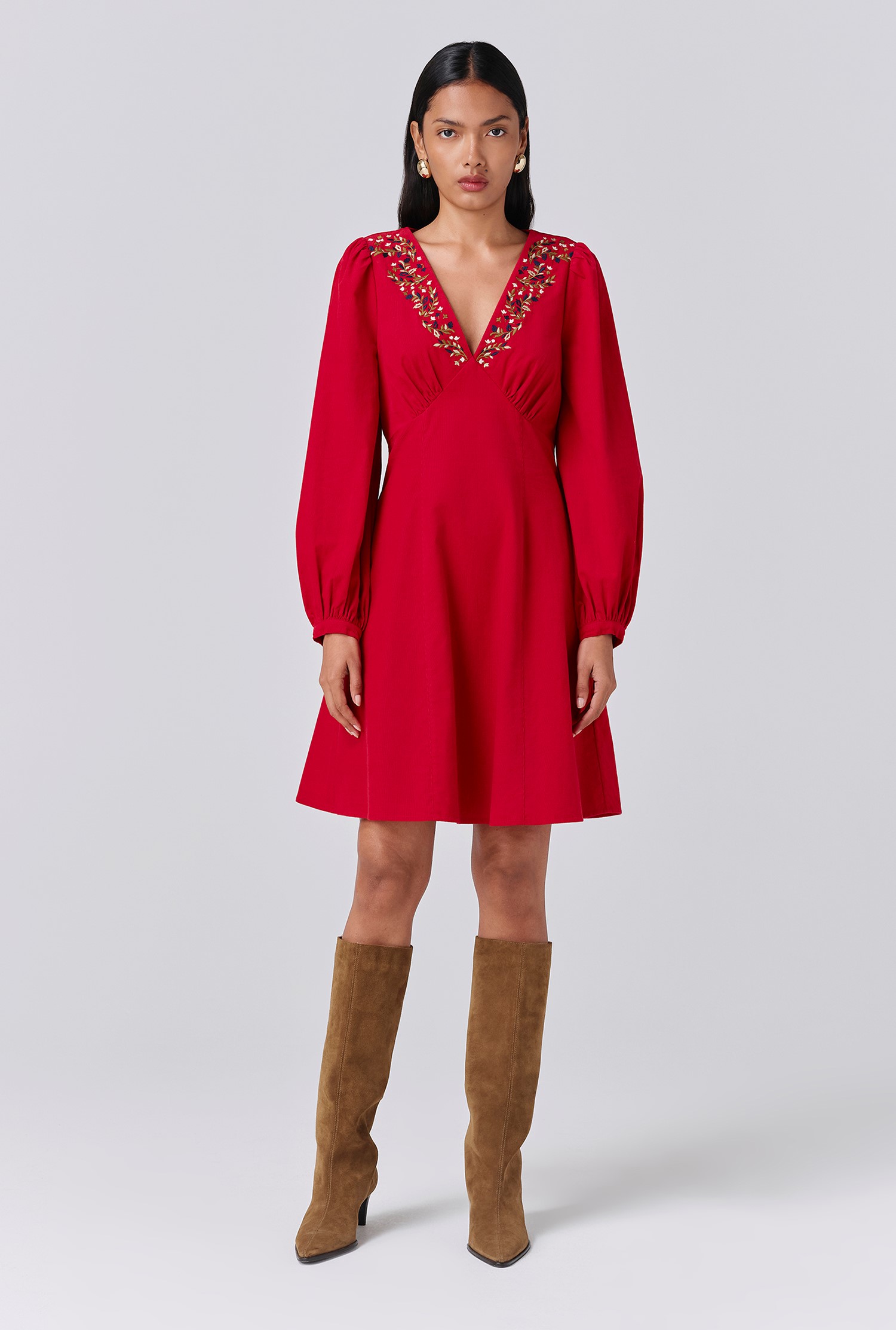 knee length dresses for ladies Ghostlight Dress