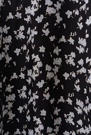 Ana Floral Satin Midi Dress