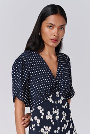 Lulu V-Neck Midi Dress