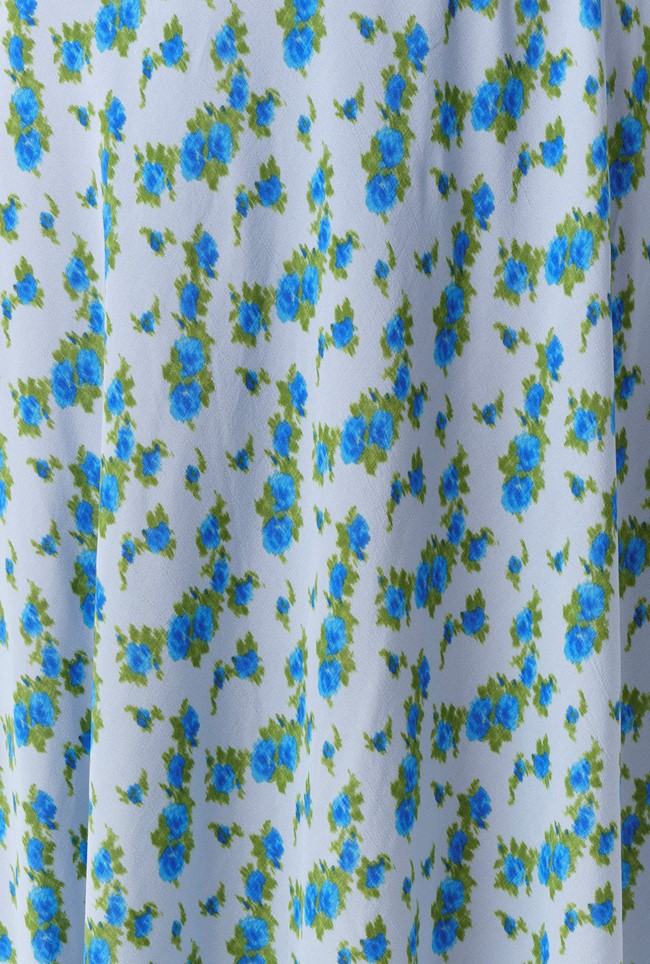 Maya Floral Crepe Midi Dress