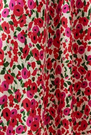 Maya Floral Crepe Midi Dress
