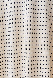Maryam Polka Dot Crepe Midi Dress