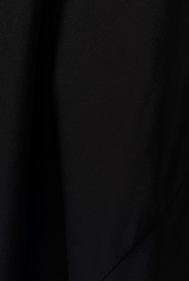 Arya Cowl Neck Satin Midi Dress