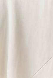 Arya Cowl Neck Satin Midi Dress