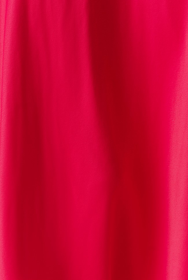 Alessia Picot V-Neck Satin Midi Dress