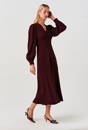 Deanna V-Neck Midi Dress