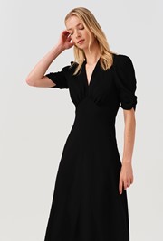 Mia Crepe  Midi Tea Dress