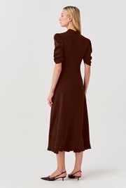 Mia Crepe  Midi Tea Dress