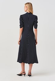Mia Spot Midi Tea Dress