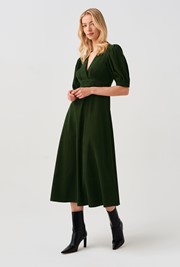 Bella Cord Midi Dress