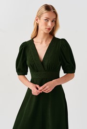 Bella Cord Midi Dress