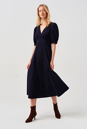 Bella Cord Midi Dress