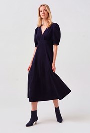 Bella Cord Midi Dress