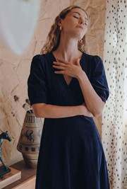 Bella Cord Midi Dress