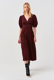 Bella Cord Midi Dress