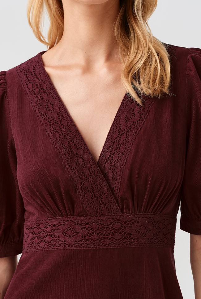 Bella Cord Midi Dress