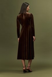 Adeline Velvet Midi Dress