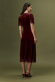 Felicity Velvet Midi Dress