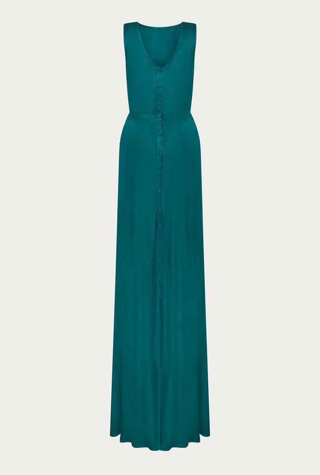 Alexia Satin Maxi Dress