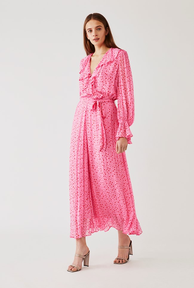 Ghost Fashion Pink Dress Flash Sales, 60% OFF | www.propellermadrid.com