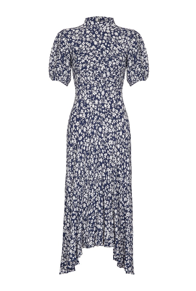 Jenna Floral Print Midi Dress | Ghost London